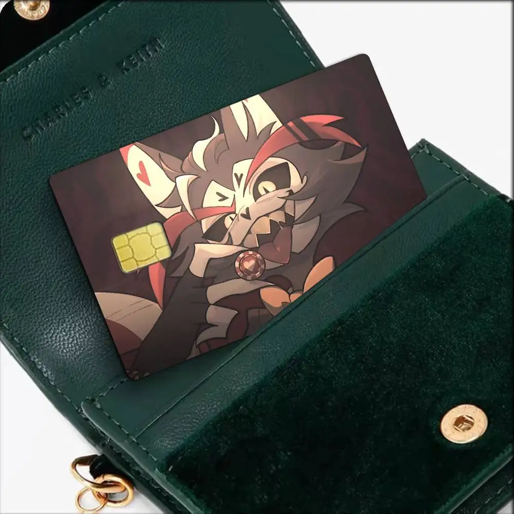 Husk Anime Character  Waterproof Film Skin Cover Credit Card Stickers Debit Front Bank Bus Pass