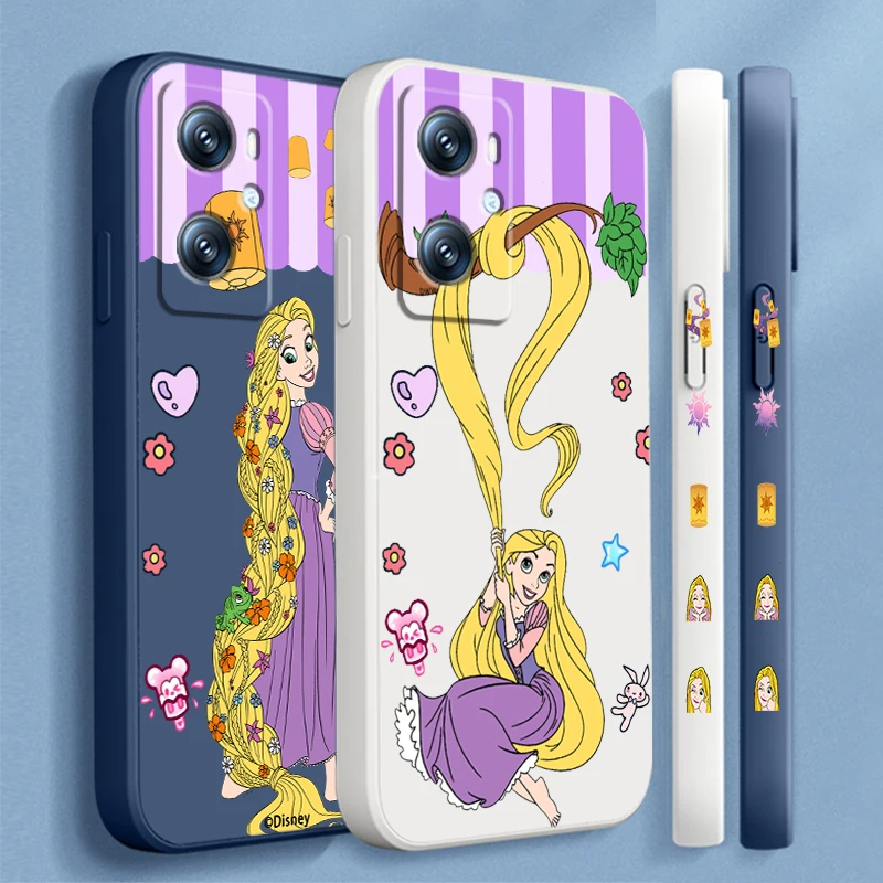 

Princess Disney Rapunzel Liquid Left Rope For OPPO Find Reno 7 6 X6 X5 X3 X2 A98 A96 A15 A53 A74 A72 A5 A16K 5G S 2020 4G Back