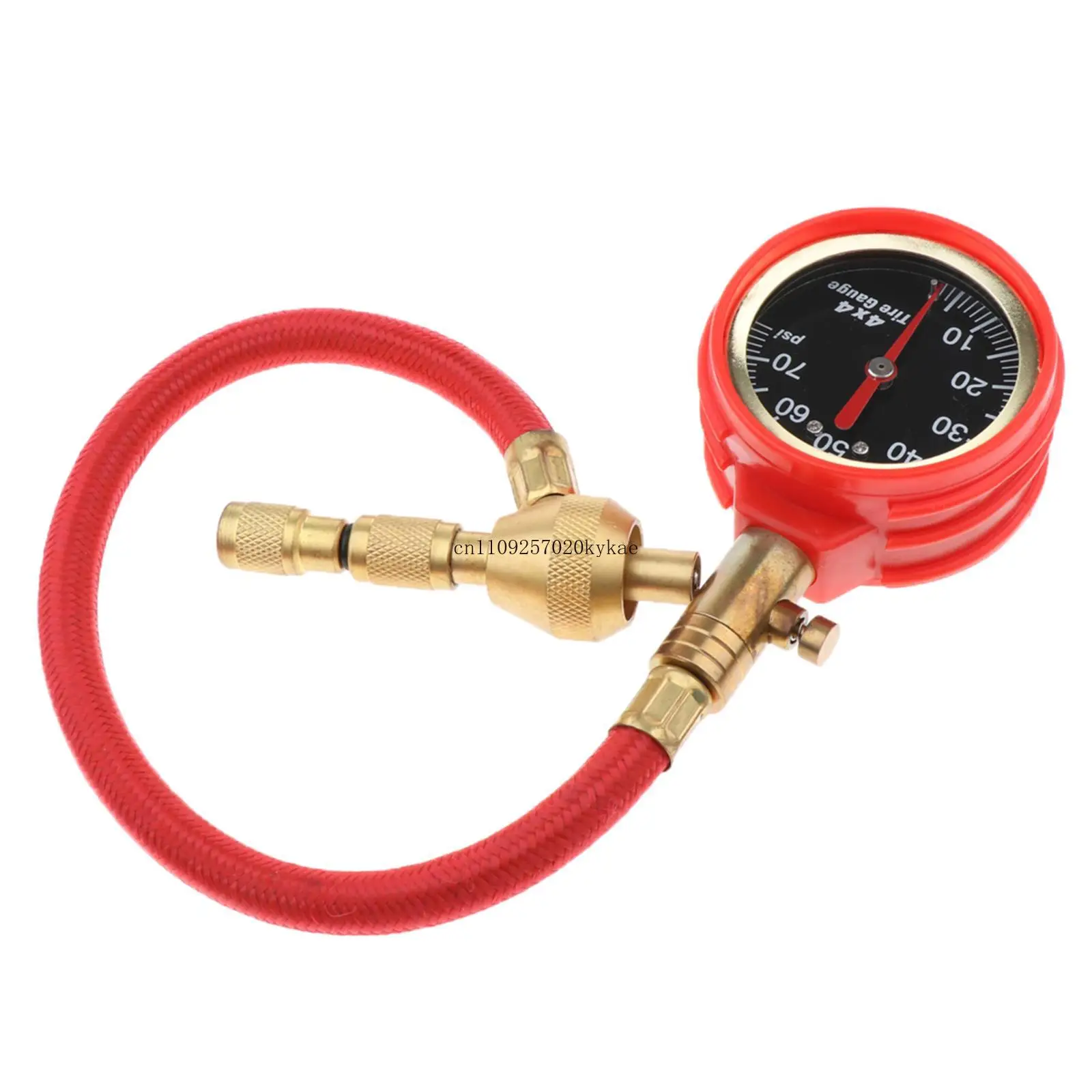 Car Motor Rapid Tyre/Tire Deflator Air Deflators 4WD With Pressure Gauge D single value with zero button