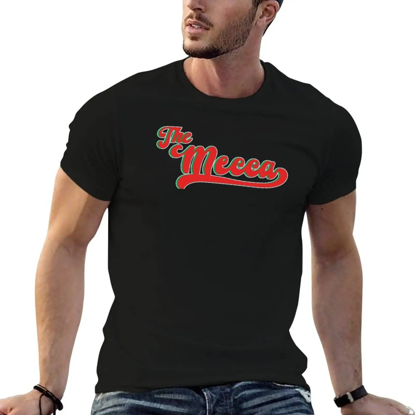 Mecca Society T-Shirt anime tshirt cotton t shirt man t shirts for man graphic vintage T-shirt