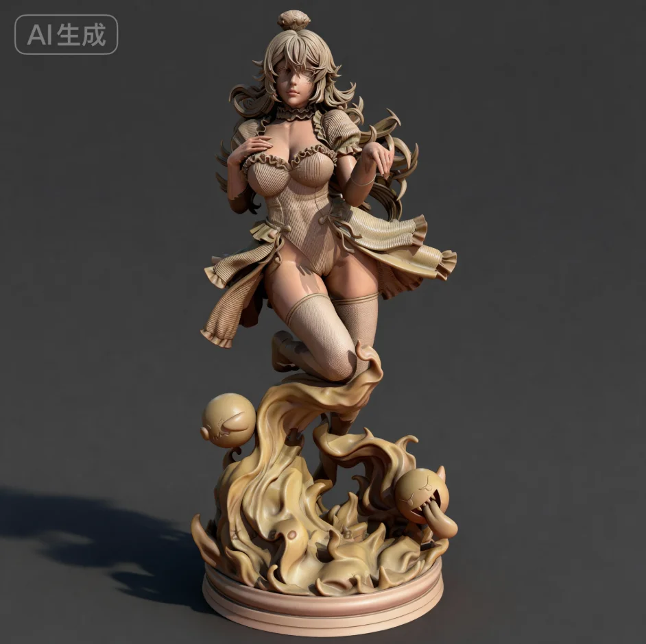 

The height of man 38mm 50mm 75mm Resin model kit self-assembled and painted TD-7603/3D