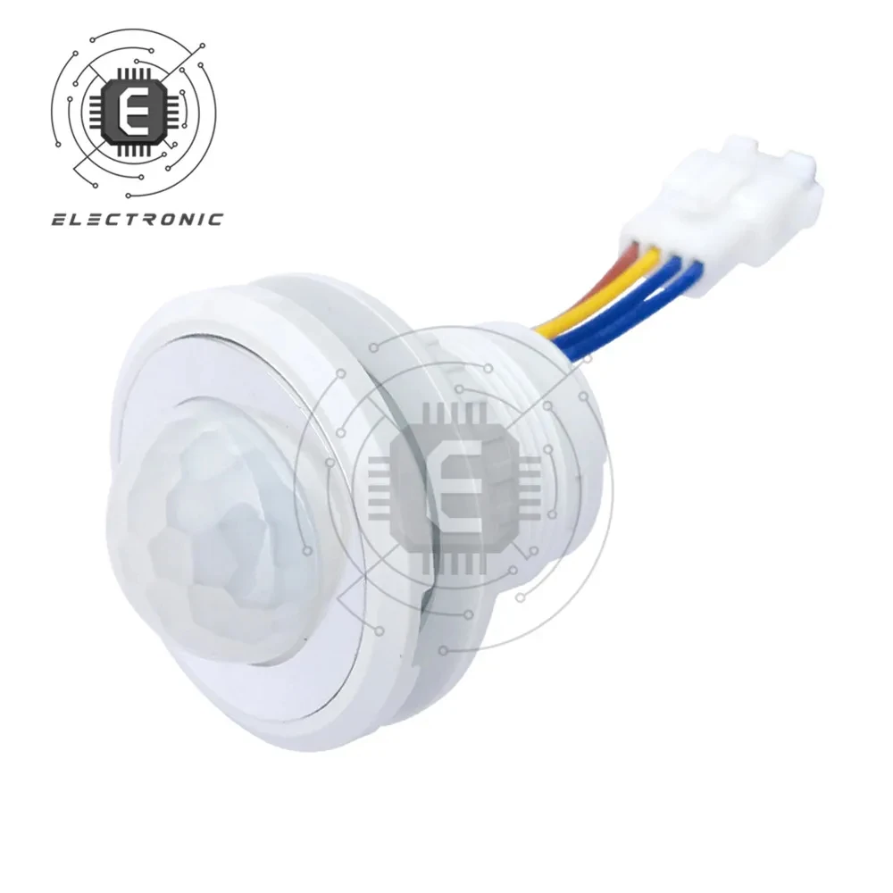 AC 85V-265V LED PIR Infrared Detector IR Infrared Motion Sensor Switch Adjustable Time Delay Switch for Home Lighting Induction