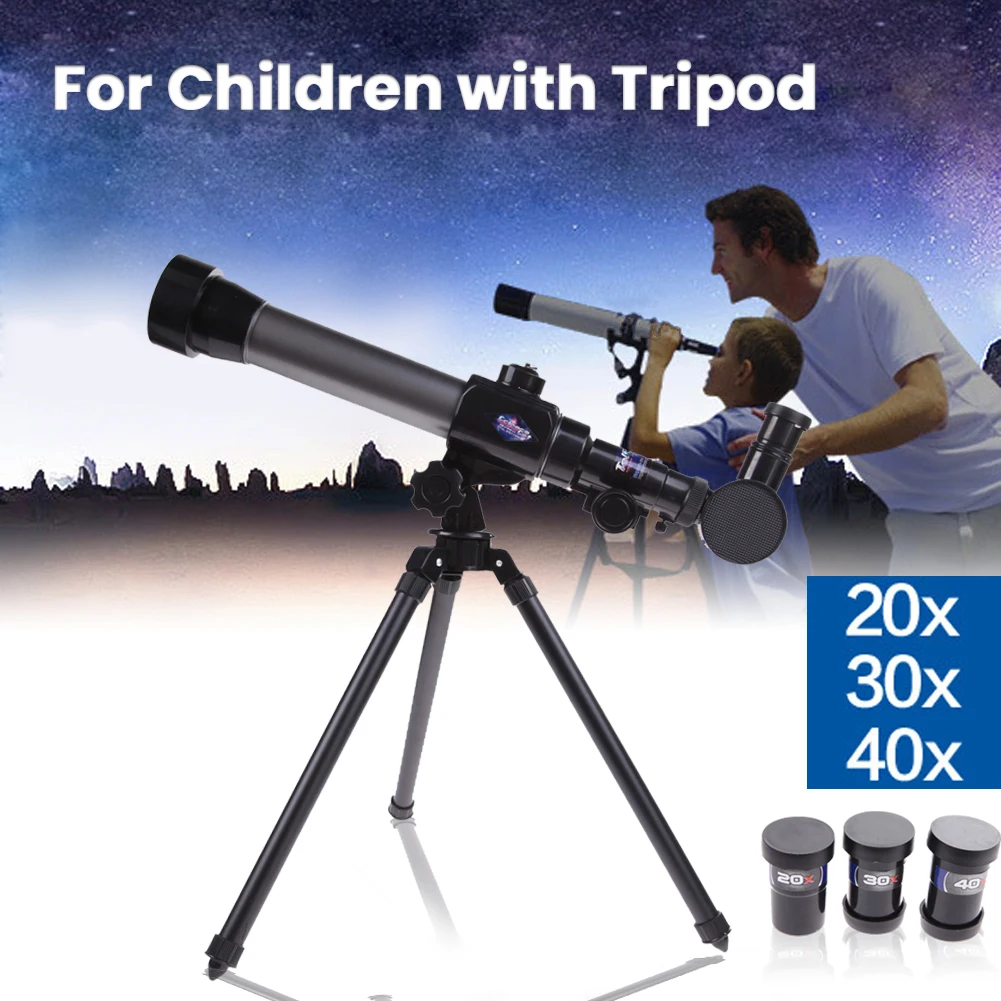 

School Educationsl Astronomical Telescope Microscope Combo Science Cultivate Student Interest Eyepiece with Tripod