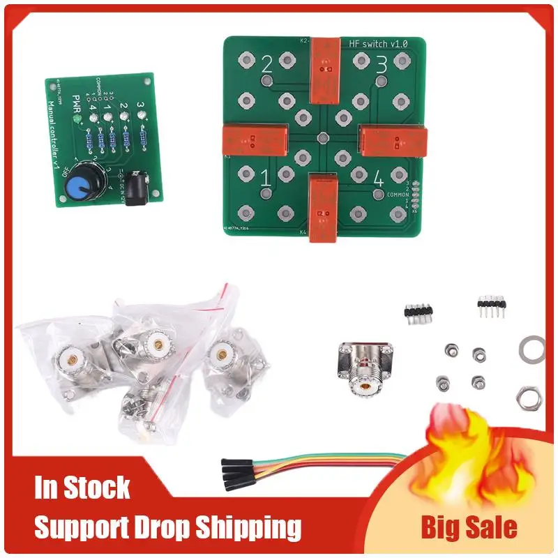 4:1 interruptor de antena remota coaxial de alta calidad interruptor de antena remota Coaxial SO-239