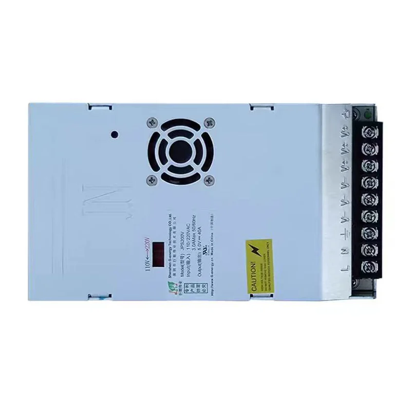 G-Energy Led Source JPS200V 5V 40A 110/220V Transfer Switch For Led Cabinet