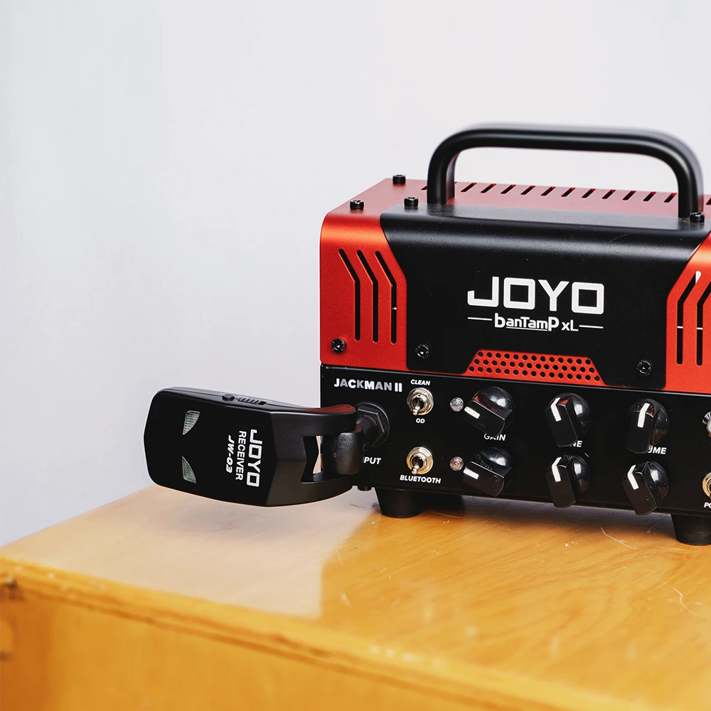 JOYO JW-03 Wireless Guitar Pickup System 2.4GHz Wireless 4 Channels  Guitar Transmitter Receiver For Electric Guitar Bass Amp