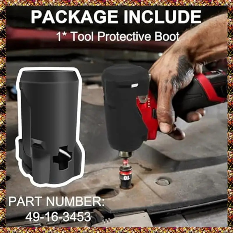 Bota protetora de ferramenta BTCL para driver de impacto de combustível M12 3453-20 para driver de impacto de combustível M12