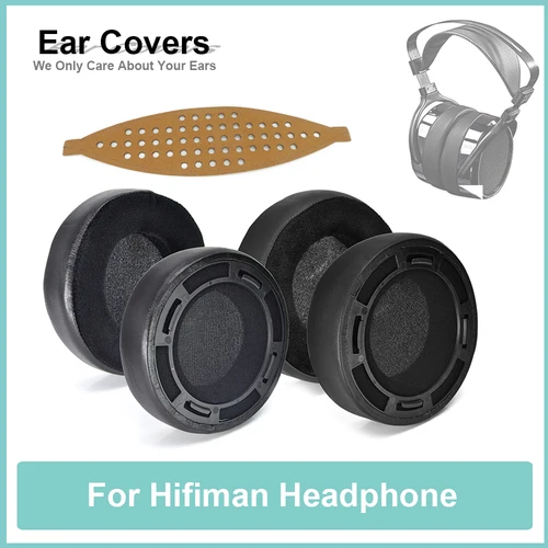 Almohadillas HE400SE HE400S HE400I HE400 HE4XX HE400 para auriculares Hifiman, almohadillas para los oídos de piel de oveja cómodas