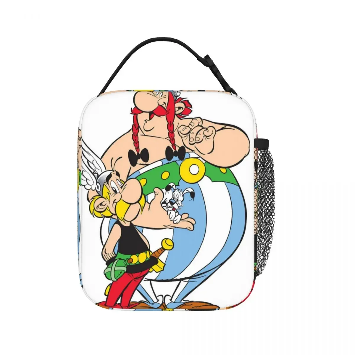 Asterix And Obelix Lunch Bags Insulated Lunch Tote Portable Bento Box Resuable Picnic Bags for Woman Work Kids School