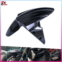 For Triumph Street Triple 765 R RS 2017 -2020 2021 2022 2023 2024 100% Carbon Fiber Motorcycle Front Rear Fender Splash Mudguard