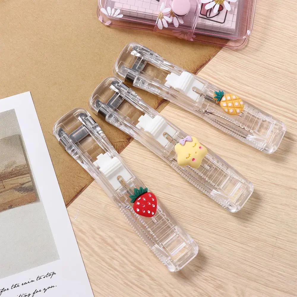 Dispensador de cinta de plástico, suministros de oficina, Clips de papel, carpeta, abrazadera de empuje, Clip de empuje, Clips de sellado de aperitivos, grapadora, removedor de grapas