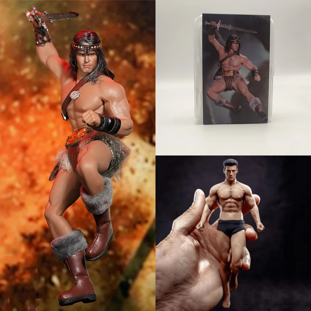 

Arnold Barbarian Edition MR.TOYS MT2020-04 1/12 Conan Head Sculpture Clothing Set for 6 inches Action Figure TM02A Body