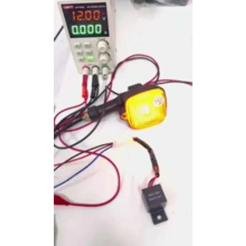New for Honda Kawasaki Suzuki Hyper Flash 150W 12A 2Pin Electronic LED Flash Relay Motorcycle Motor Turn Signal Bulb