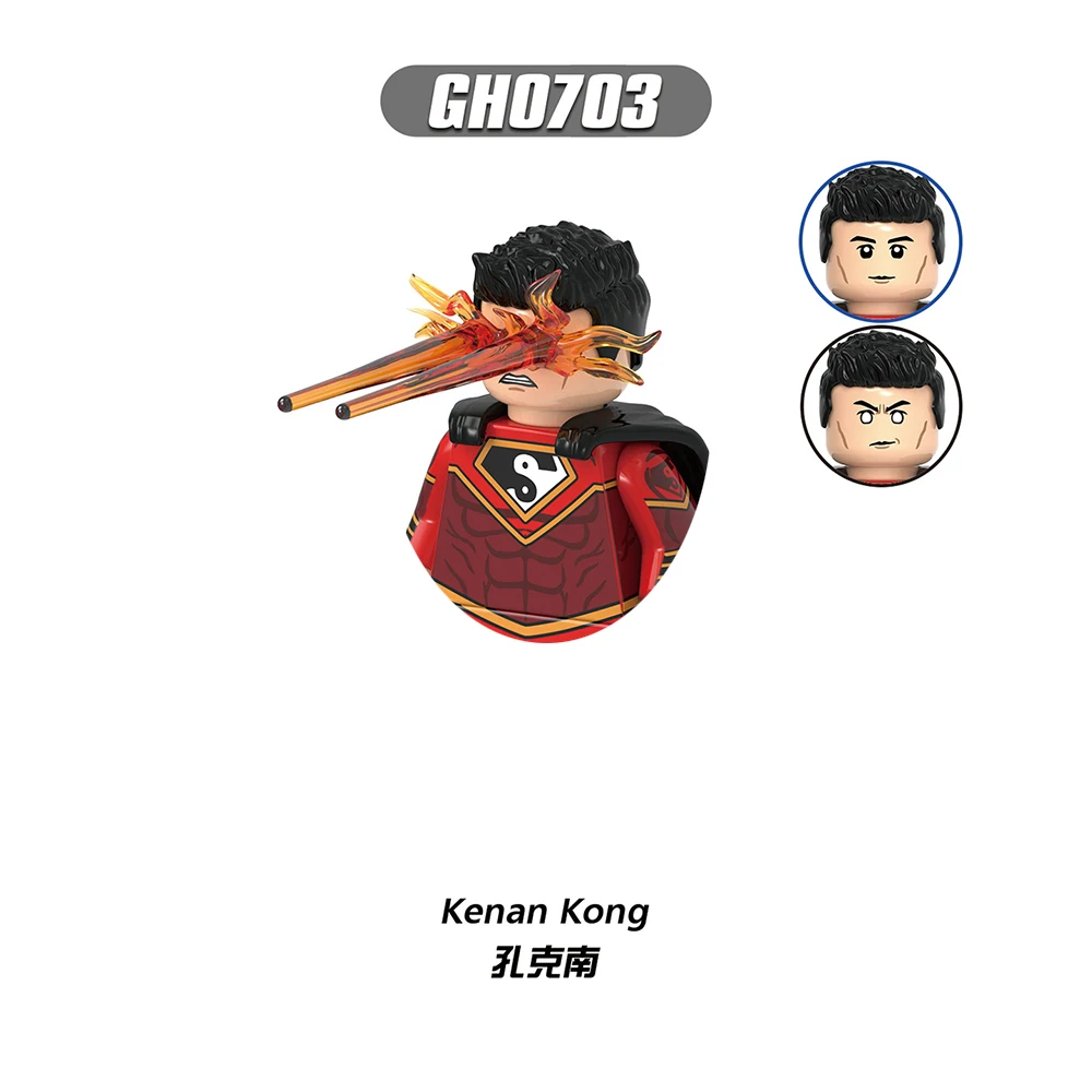 Omini Man GH0692-GH0707 Unbesiegbarer Superman Batman Neue Bausteine für Spielzeug Geschenke Actionfiguren Kinder-Bausteine für Partys