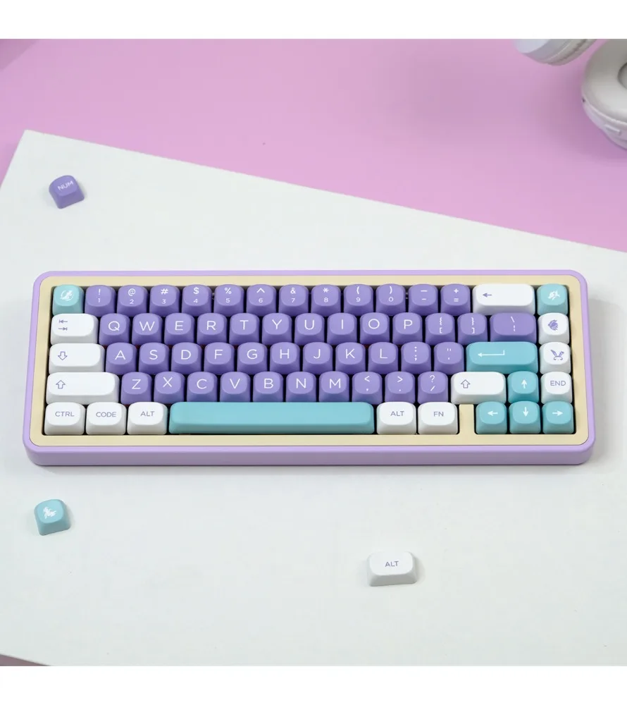 

Keycaps Sublimation mechanical keyboard for custom cute keycaps PBTMOA height