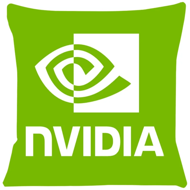 وحدة المعالجة المركزية Nvidia غطاء الوسادة ل أريكة كيس وسادة غطاء مقعد السيارة رمي المخدة 45X45cm للمنزل ديكور SJ-462