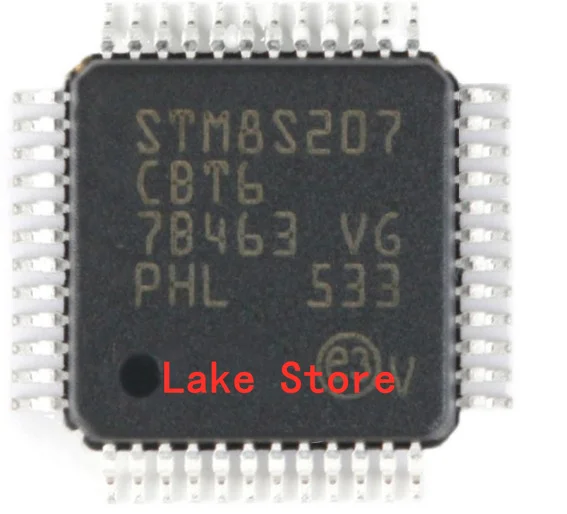 10 unids/lote STM8S207C8T6 STM8S207CBT6 STM8S207C8 STM8S207CB STM8S207 QFP en stock