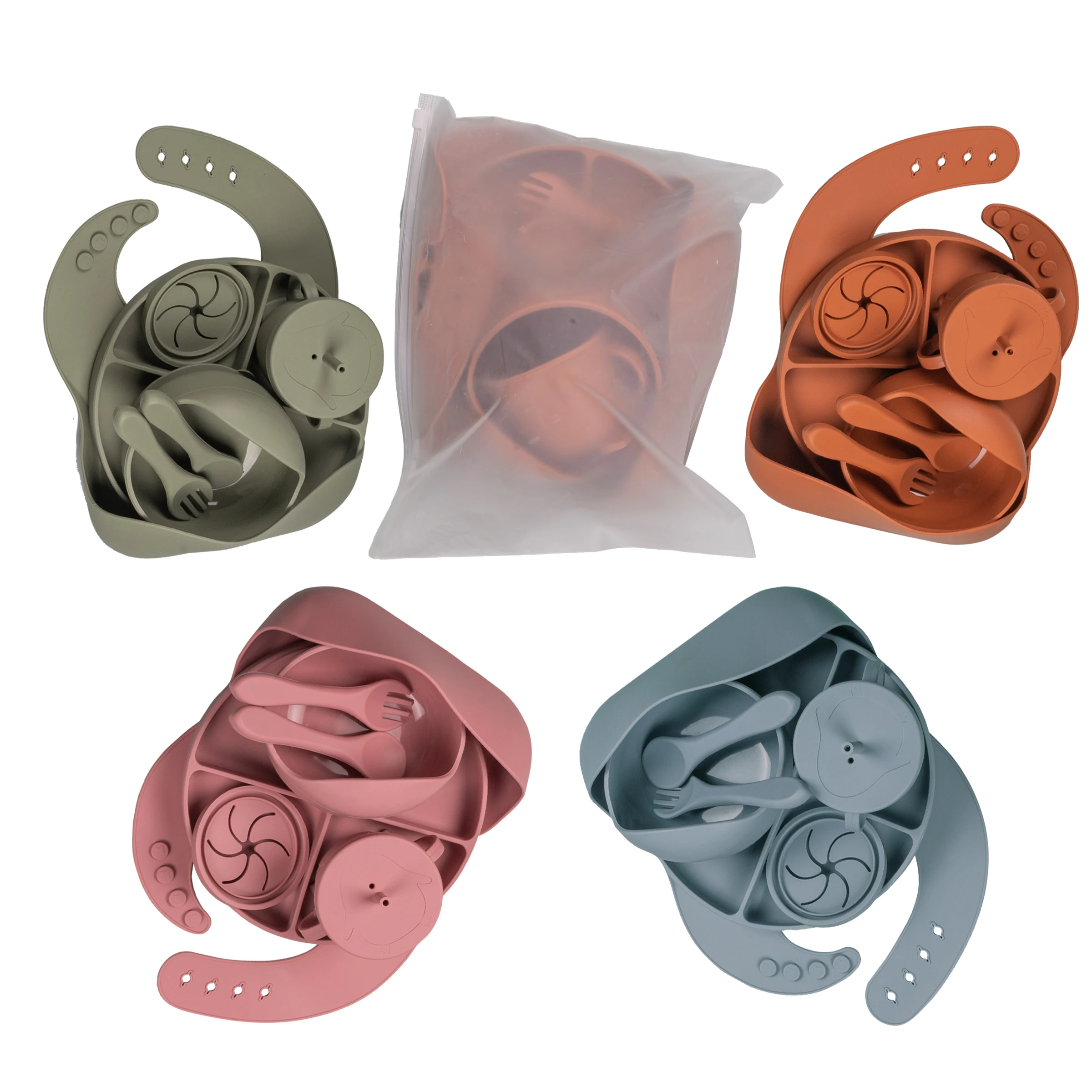 Juego de Vajilla de Silicona p - Baby Food Knife Set reseña y precio