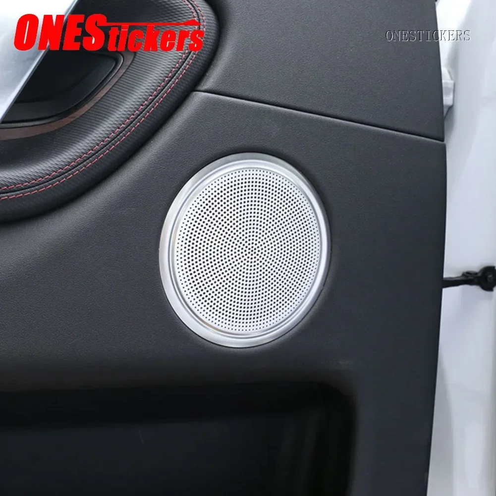 

For Land Rover Discovery Sport L550 2020-2025 Car Accessories Door Window Triangle Tweeter Dashboard Audio Speaker Cover Trim