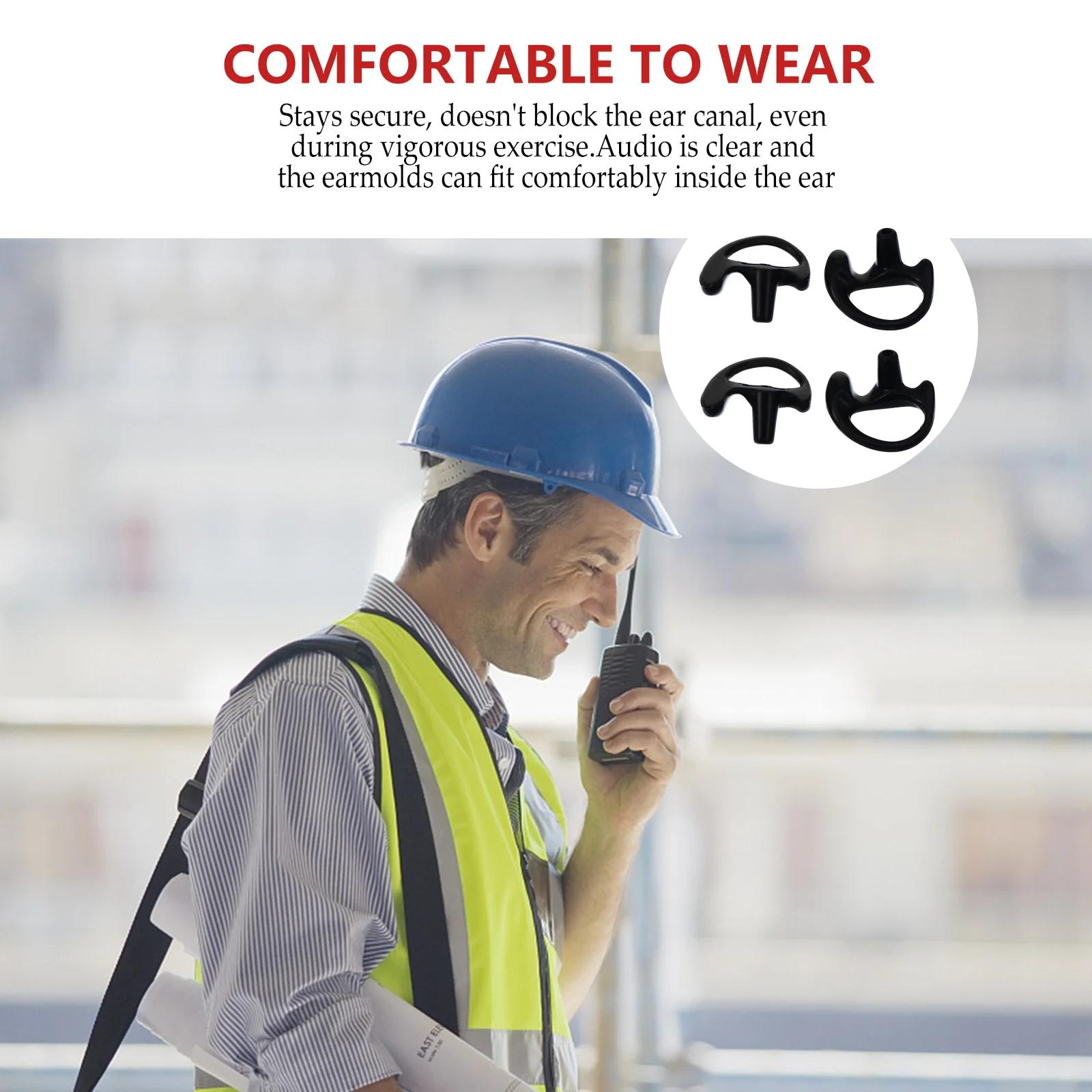 

Насадки для акустической катушки, вкладыши для наушников, трубка, ушная форма, аудиоборы, сменные вкладыши для двух видов использования