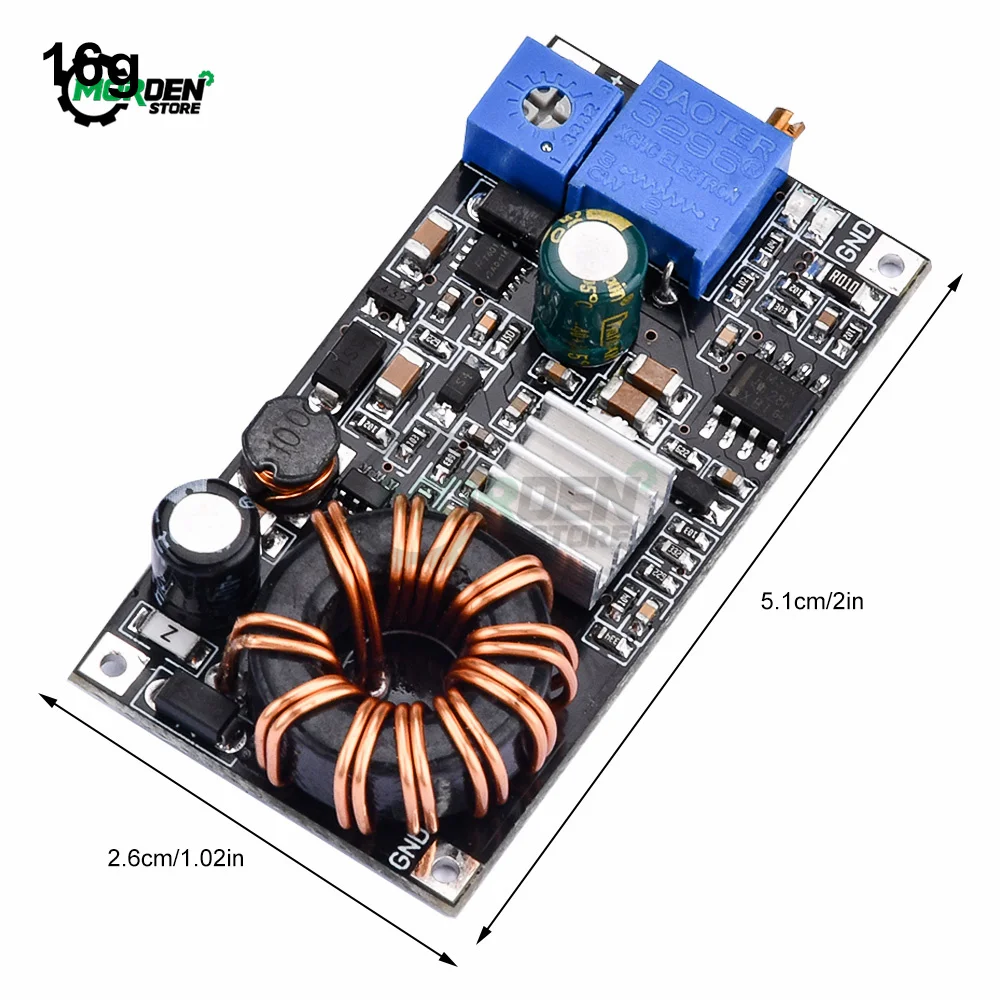 DC2.7-20V  Low-Voltage Boost Constant Voltage Stabilized Current Synchronous Rectifier Power Module Power Supply Accessoires