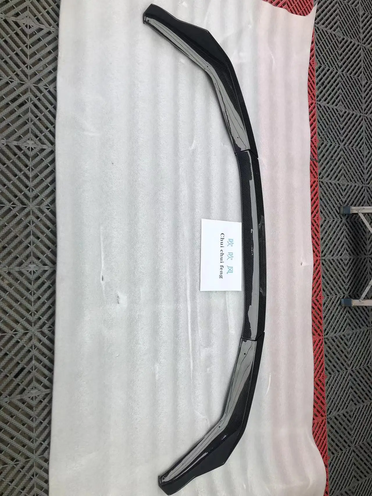 Droge Koolstofvezel Front Splitter Lippen voor BMW M5 F90 LCI Concurrentie 2021 + Voorbumper Diffuser