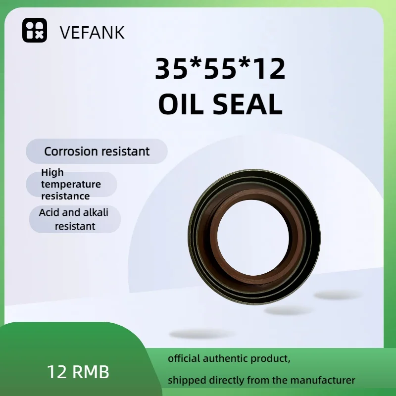 

Oil Seal AP2086F (35 × 55 × 12) NBR Material | High Quality Factory Direct Suitable for Automotive Shaft Sealing Applications