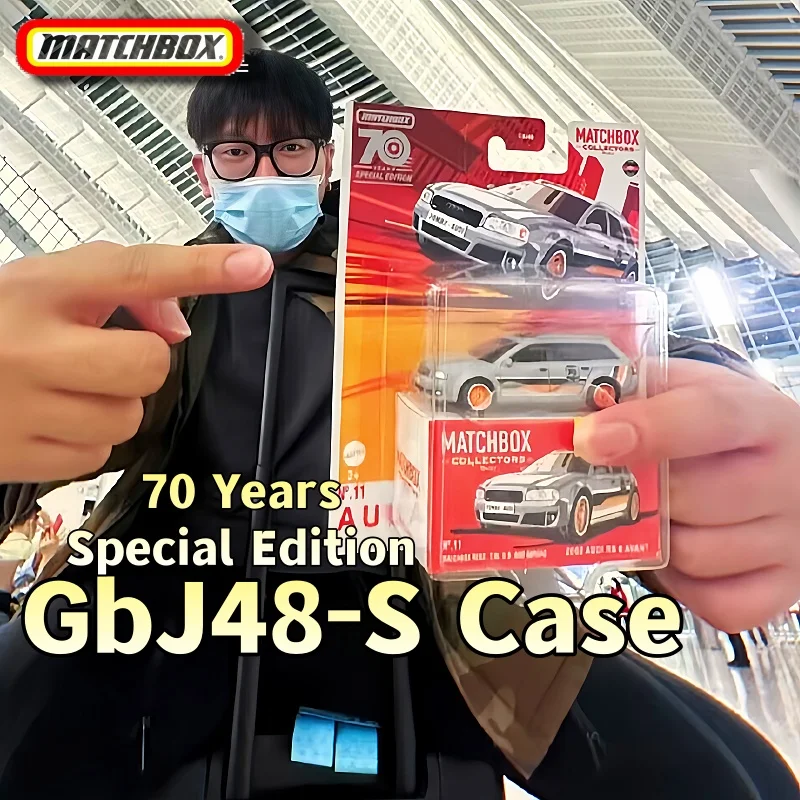 70 Years Special Edition Matchbox 1/64 GbJ48-S Case Collectors Series Mercedes-Benz Die Cast Alloy Collectible Gift For Fans