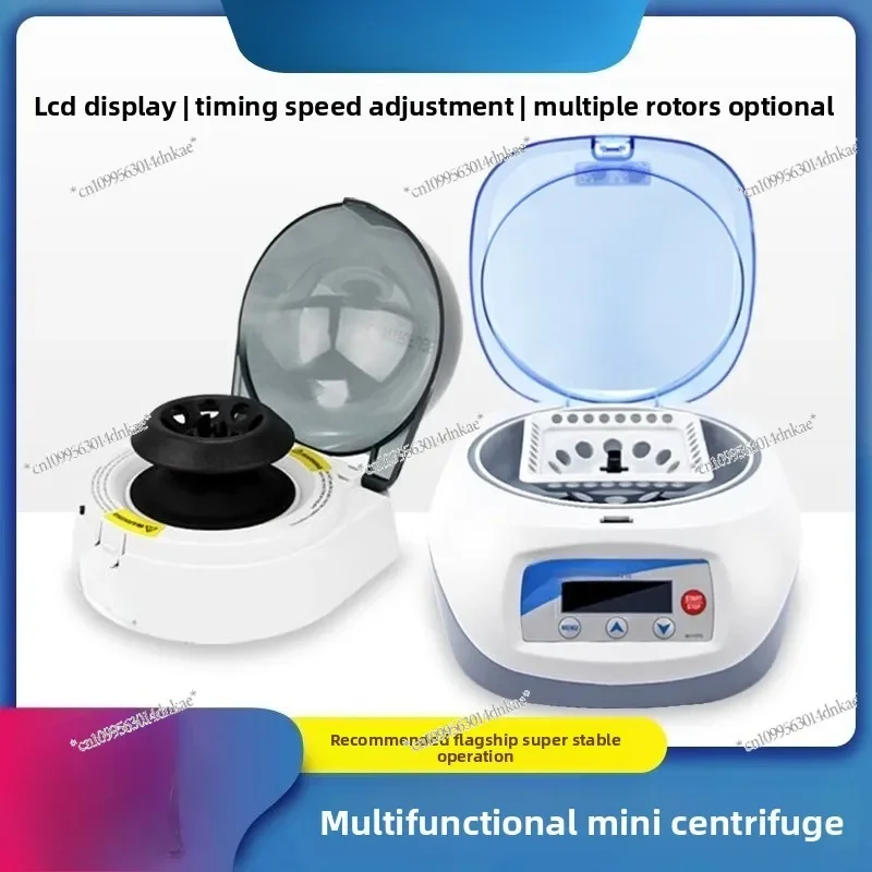 Mini Centrifuge Laboratory Small Digital Display Micro Handheld Centrifuge PCR Tube Pet Serum Separator