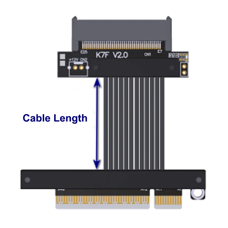 

PCIe 5.0 X8 to SF-8639 U.2 for NVME SSD Extension Cable K87SF-BK Adapter Cable
