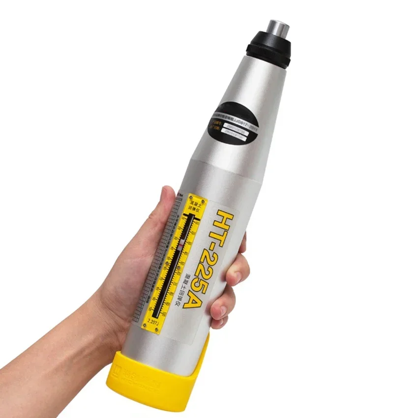 HT-225A тестер отскока бетона портативный механический молоток из нержавеющей стали для испытания бетона настенный измеритель прочности резилиометр