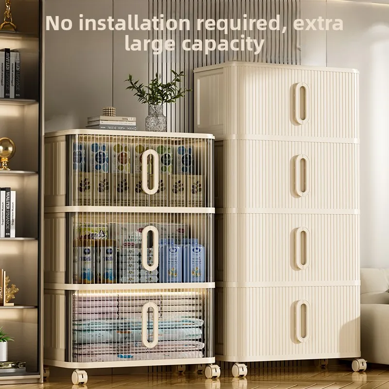 grande-armoire-de-rangement-multi-niveaux-en-plastique-pour-jouets-et-vetements-de-salon-avec-porte-coulissante-design-pliable-et-roulettes