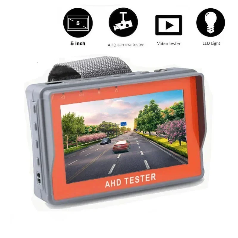 

Mini Camera Monitor 8mp Cctv Ahd Tvi Cvi/cvbs Cctv Camera Tester UTP UTC 2mp Ahd Camera Test Wrist Design Portable Video Audio