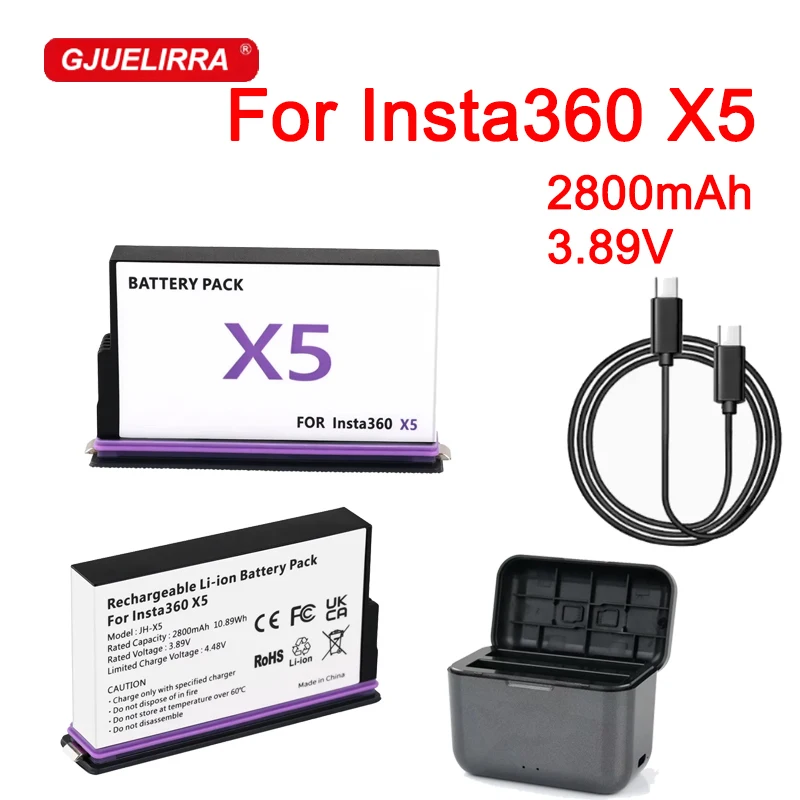 For Insta360 X5 Bat… - image