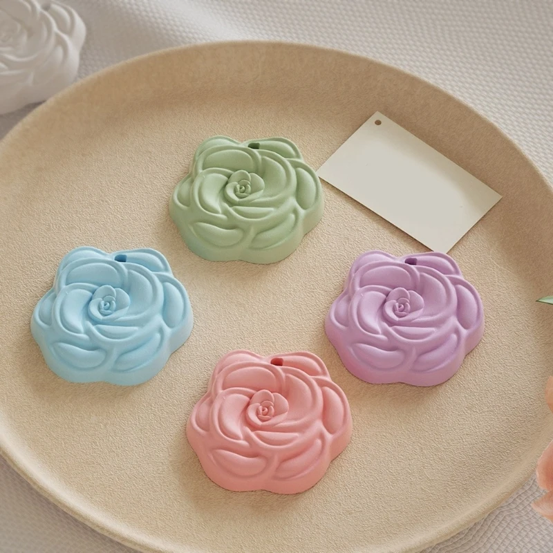 Creative Pendant Molds Earrings Silicone Mold Flower Daily Wear Jewelry Molds Silicone Texture for Jewelry Making