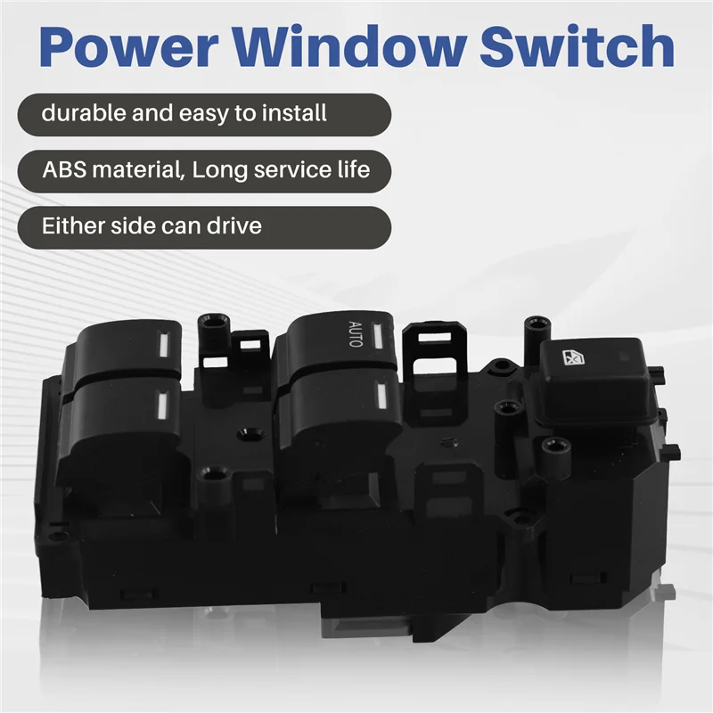 

ABNF!Master Control Power Window Switch 35750-T5H-H01 For Honda Jazz Civic 2014-2020