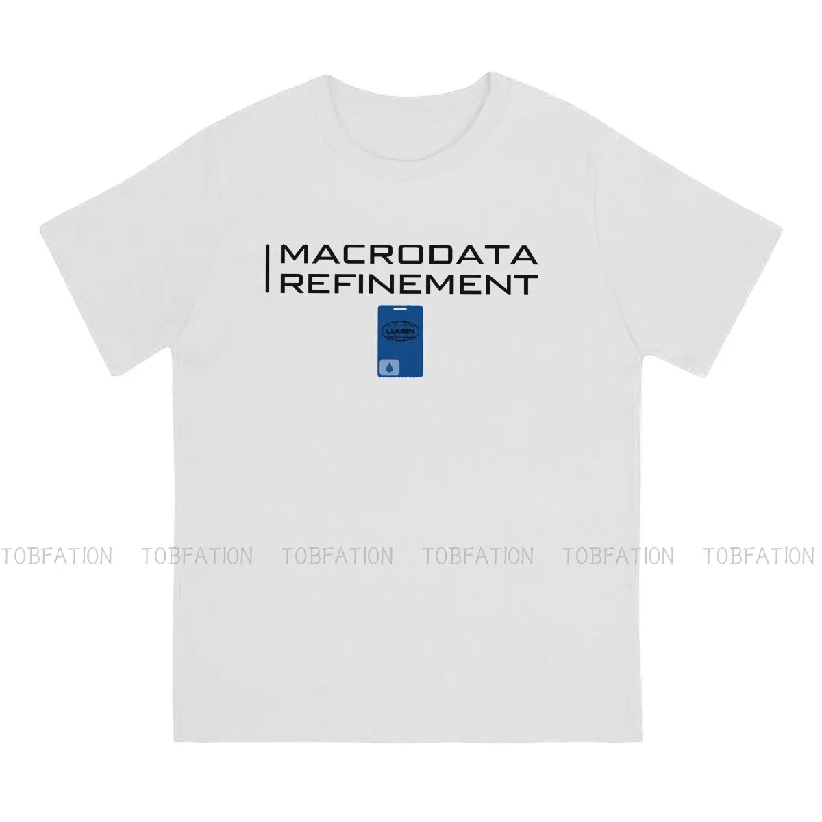 Lumon Macrodata Refinement Newest TShirts Severance Men Graphic Pure Cotton Streetwear T Shirt O Neck Oversized