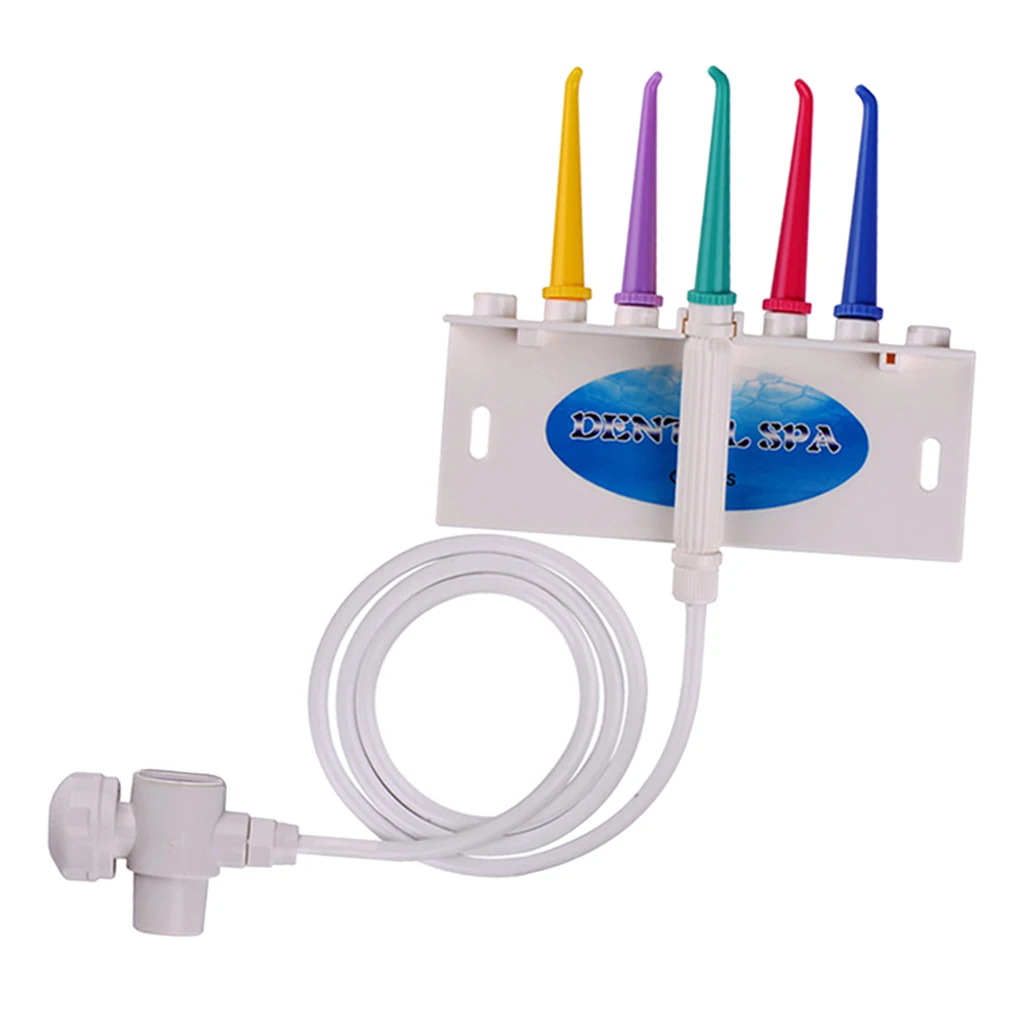 

Oral Cleaner Flossers Kit Diverter Hose Pipe Spray Nozzles and Faucet