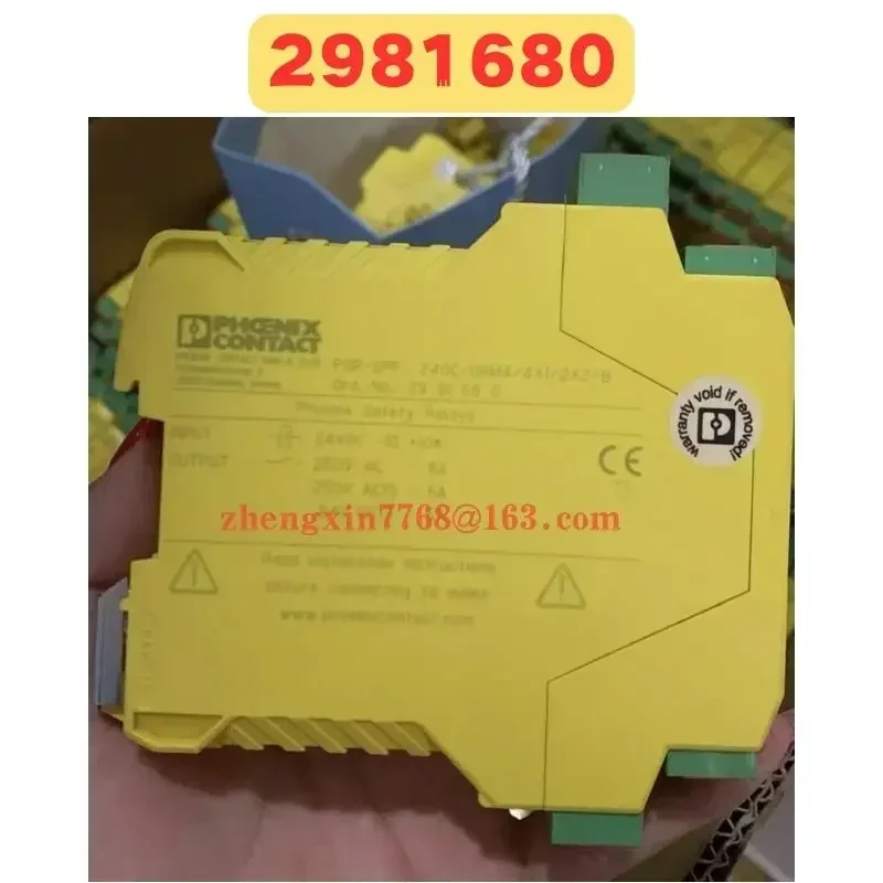 Used Safety Relay 2981680 PSR-SPP-24DC/URM4/4X1/2X2/B Normal Function Tested OK