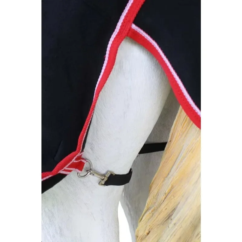 Equestrian Horse Show Rug Fleece Material With Personalized Embroidery Ideal For Competition Events Comfortable Cooler