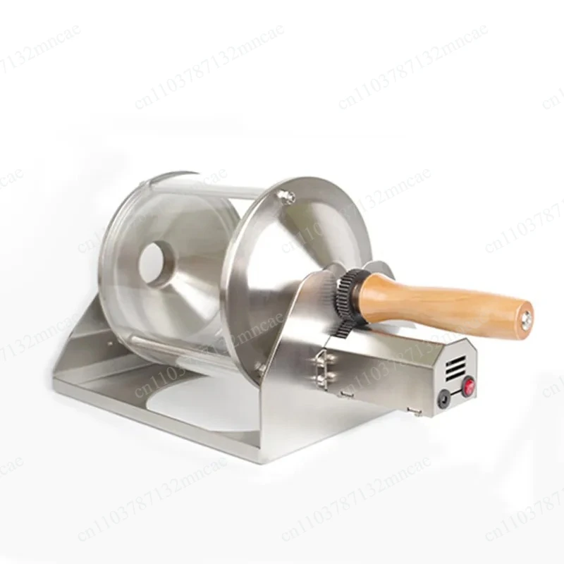 Coffee Bean Roasting Machine Stainless Steel Direct Fire Coffee Roaster Bean Machine Quartz Glass Visualization 110-220V