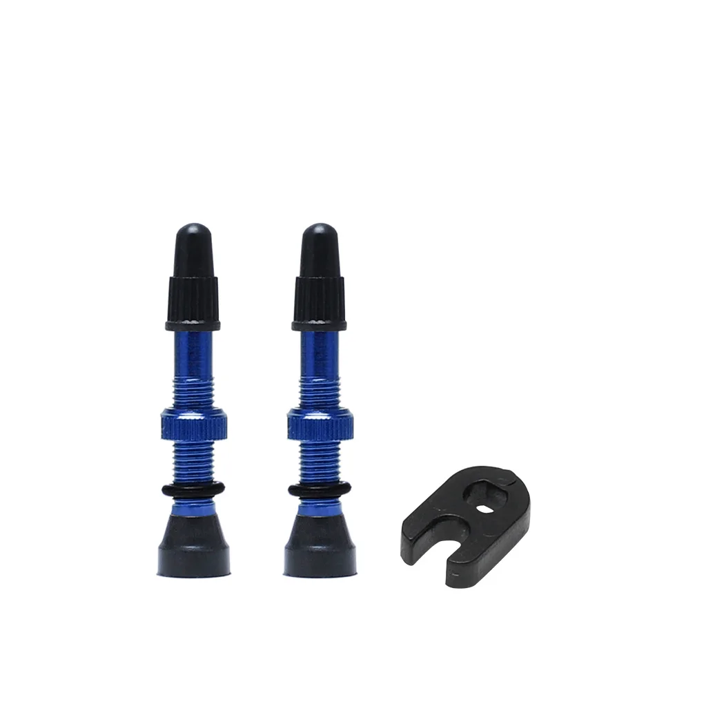 Wheel Valves Kit Core Alloy Tubeless Bike Vacuum Nozzle Wear-resistant Sturdy Cycling Accessories Using Device