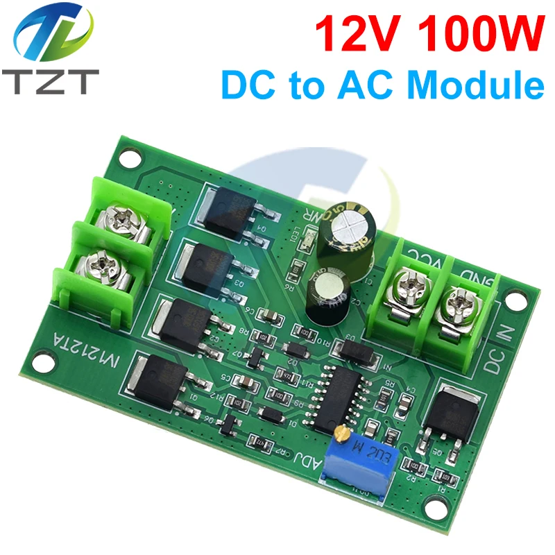 100W DC-AC Power Inverter Transformer DC 12V to AC 12V/24V Square Wave Signal Generator Voltage Regulator Power Converter Board image 5
