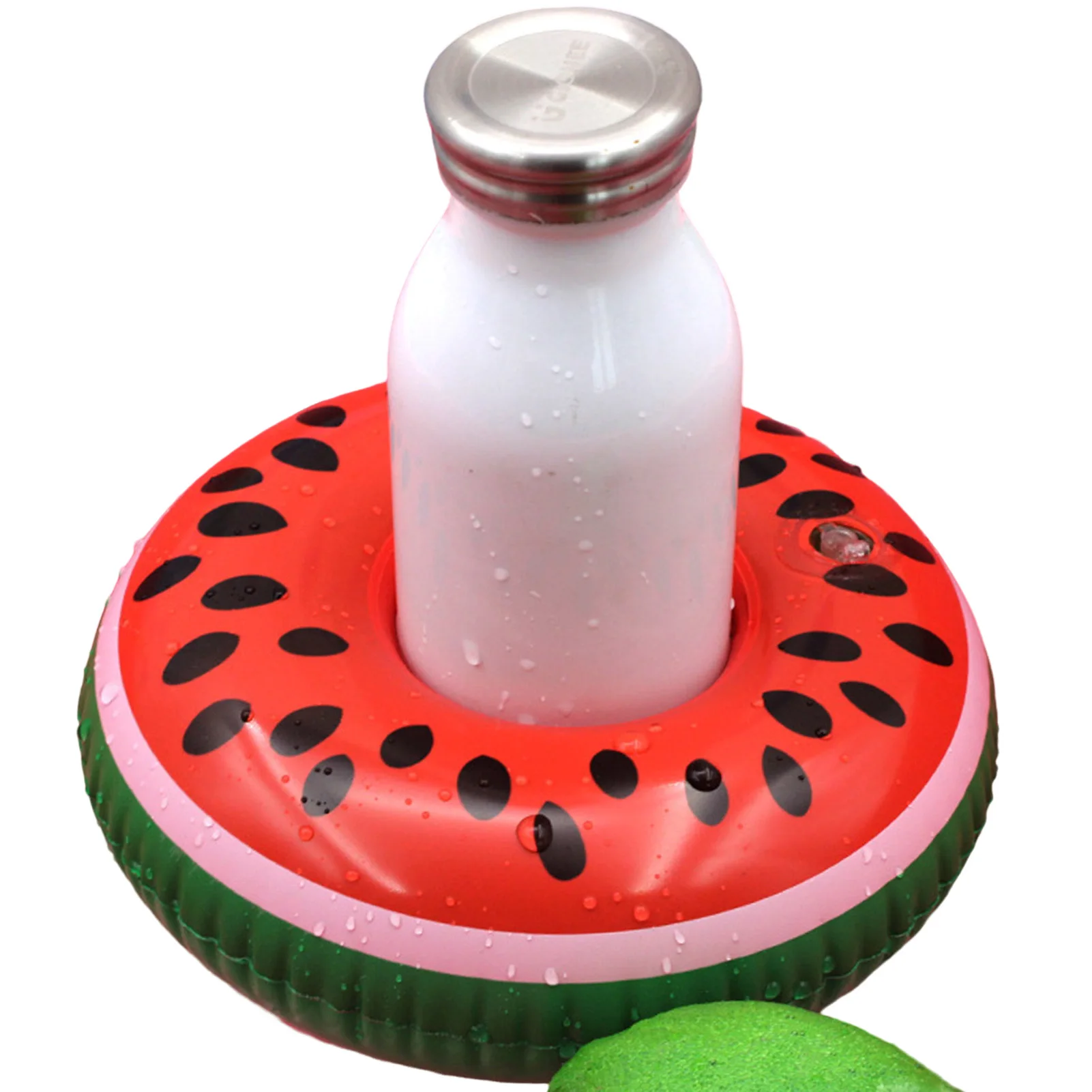 حامل مشروبات حمام السباحة قابل للنفخ، حامل أكواب سباحة متعدد الأشكال مناسب لحفلات حمام السباحة الصيفية