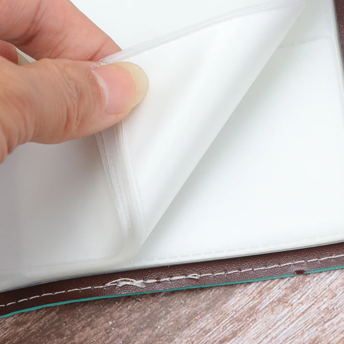 

Rosy Business Card Organizer 120 Slots Material for Name Id Credit Cards Multi Functional Design Business Book