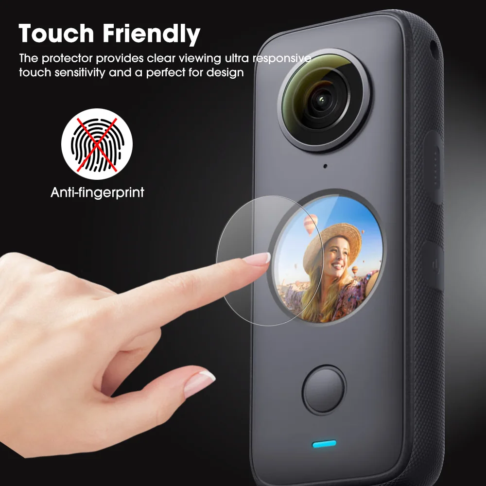 For Insta360 ONE X2 Screen Protector HD Clear Tempered Glass ONE X2 Anti-scratch Film For Insta 360 ONE X2 Camera Accessories