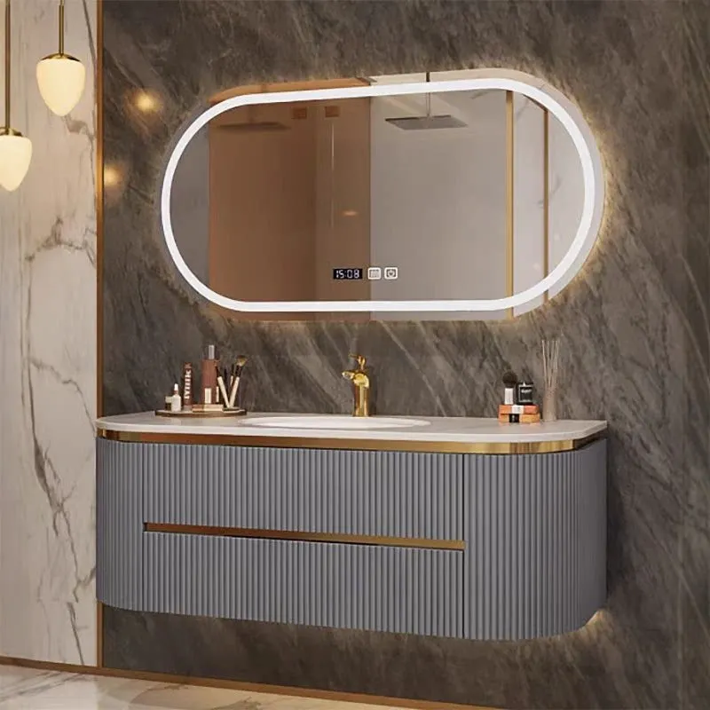 Organizers Hang Bathroom Mirror Cabinet Multilayer Space Saving Bathroom Cabinet Vanity Floating Szafka Do Lazienki Furniture