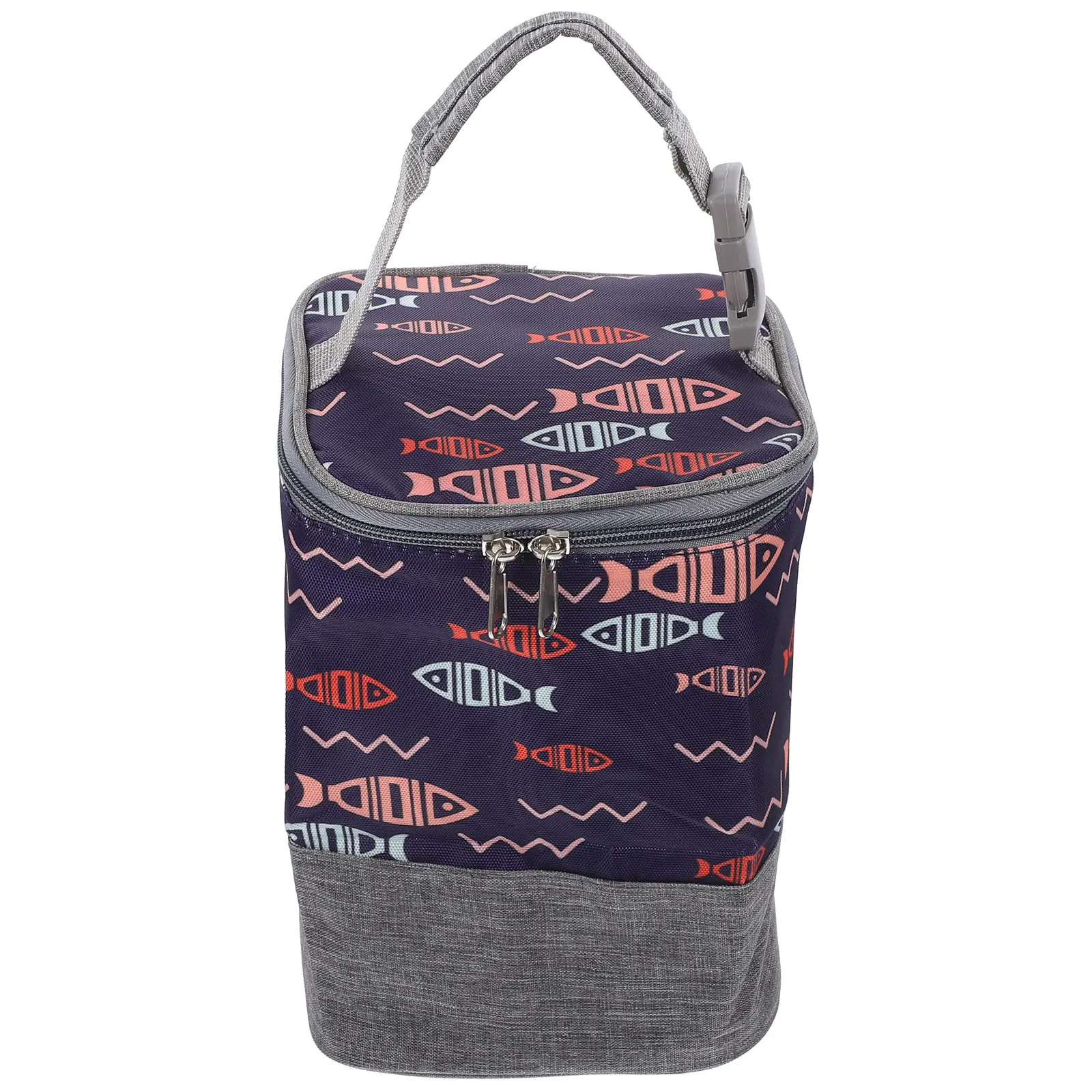 

Insulated Baby Bottle Bag Oxford Cloth H Carry Storage Pouch Travel Outdoor Warm Cold Portable Feeding Supplies Baby Bottle
