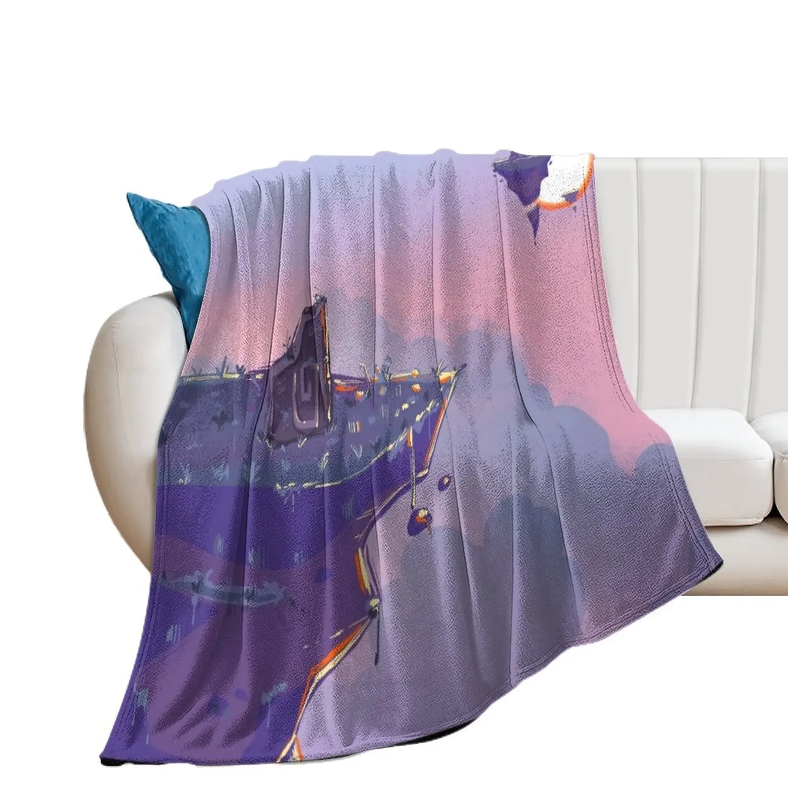 

Alarik the Elven Hero - Throw Blanket Tourist for babies warm for winter Blankets