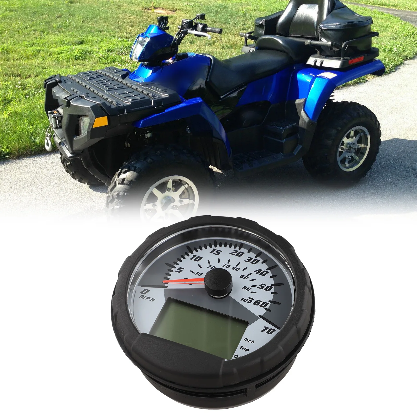 Replacement Speedometer Cluster Unit for Polaris For Sportsman 400 500 700 800 Twin EFI HO 6X6 3280431 3280528